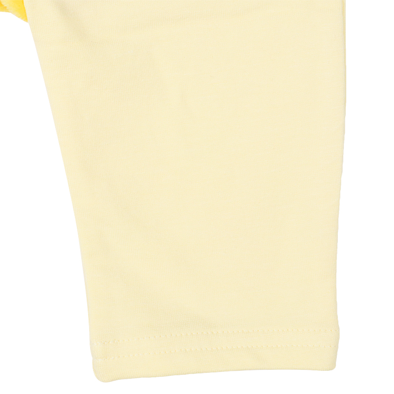 モンキーパンツ ボアアニマル ひよこ イエロー 80cm