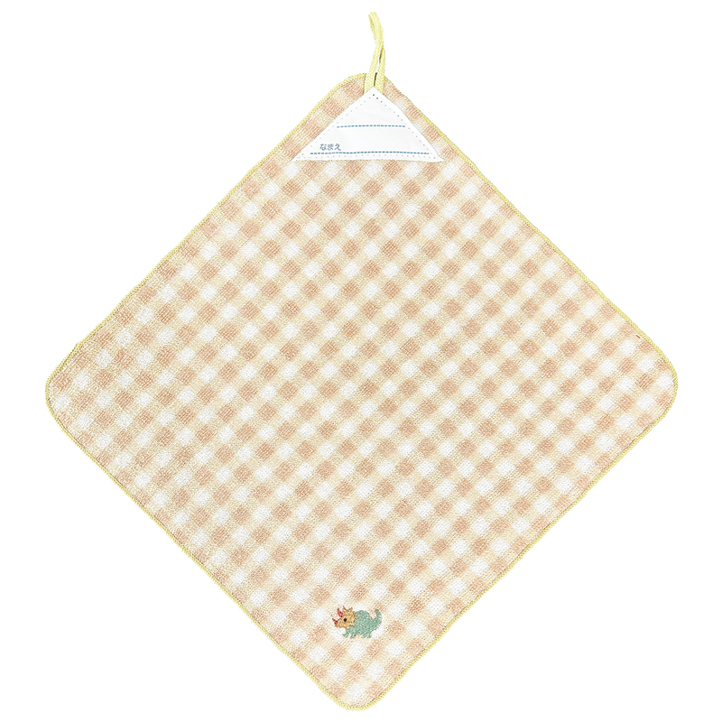 ループ付きタオル3P26 オーガナイズ BL 27x27cm