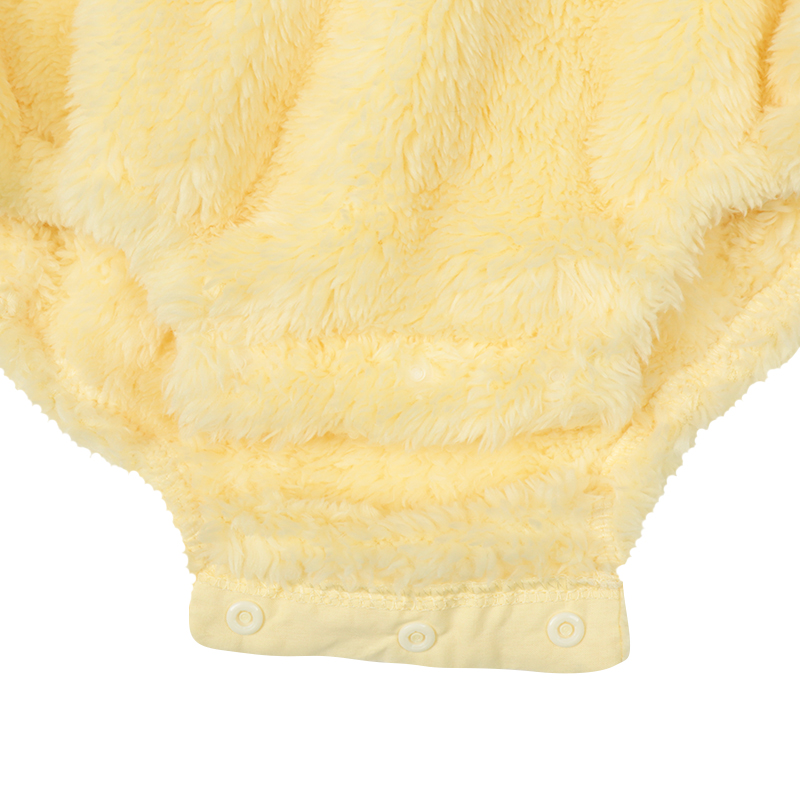 アニマルロンパース+レギンスセット イエロー イエロー 70cm