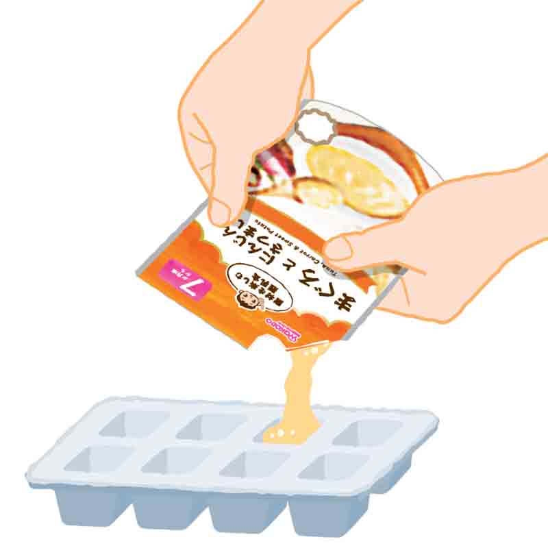 素材を楽しむ離乳食 ブロッコリー