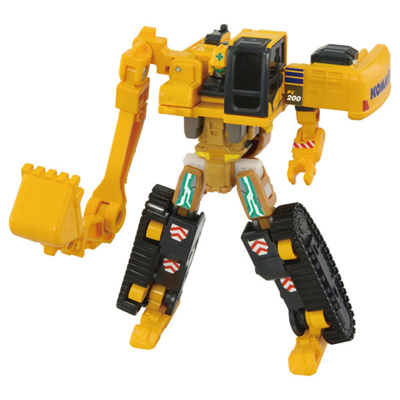 トミカ ジョブレイバー TJB06 ビルドブレイバー コマツ 油圧ショベル PC200