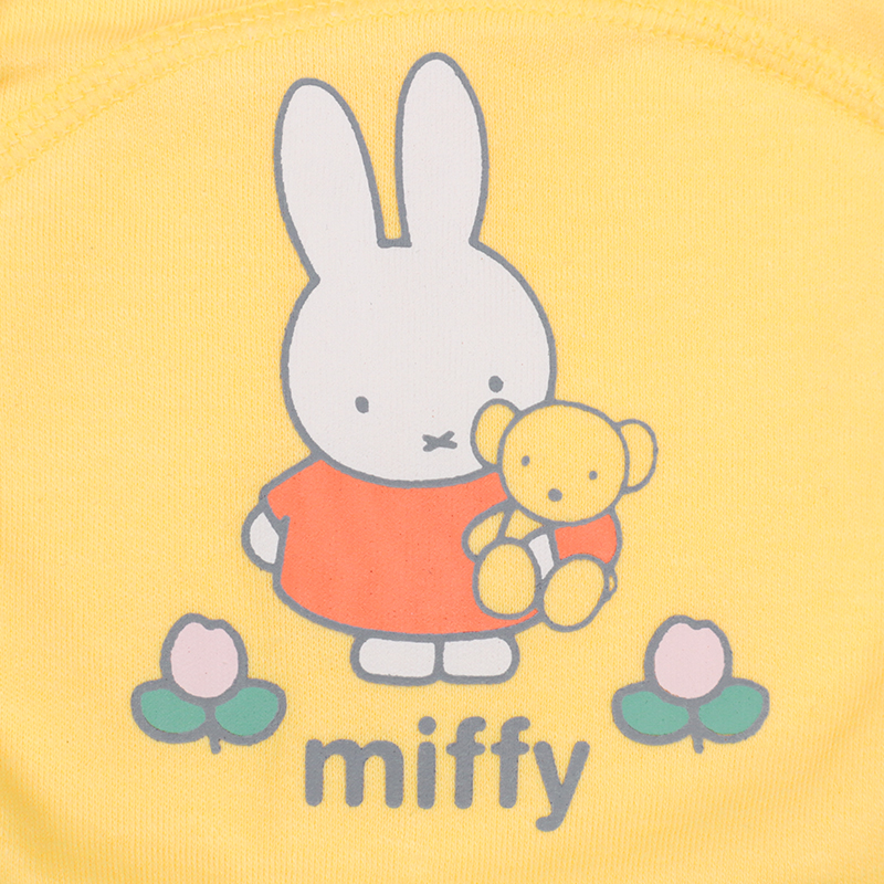 3層トレーニングパンツ2枚組 ミッフィーくま イエロー 90cm