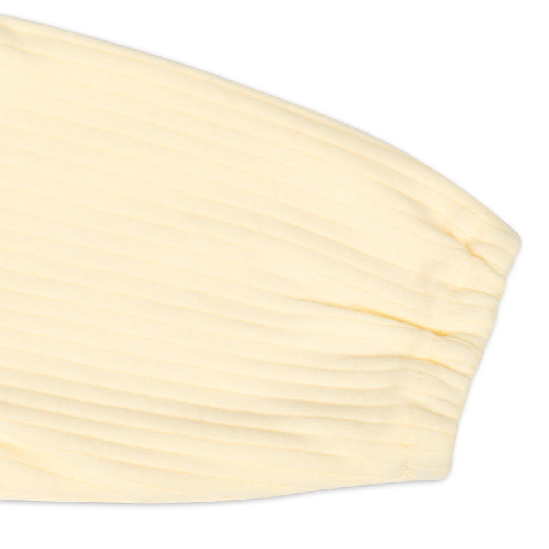 お着替え応援 長袖ドレスオール 簡単時短 クリーム クリーム 50~60cm