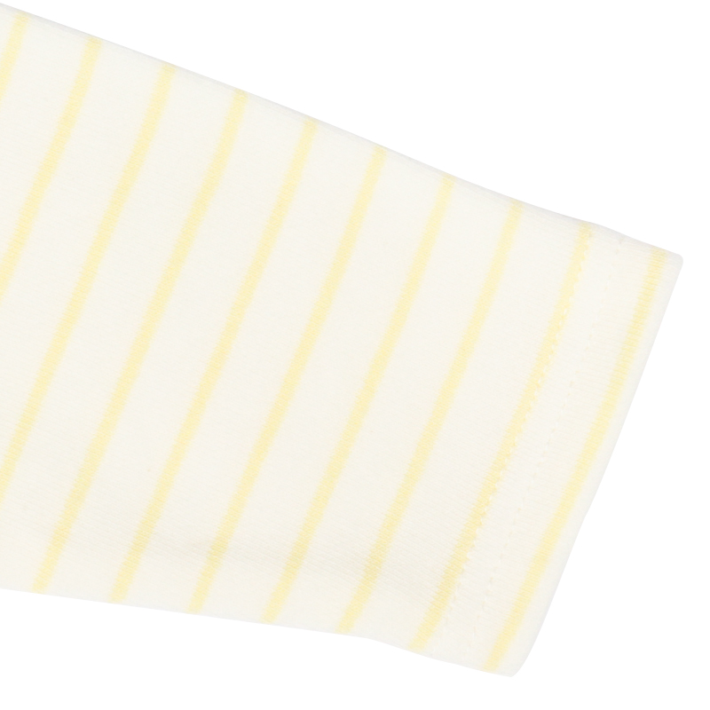 はいはい応援 長袖プレオール おしりモチーフパイル イエロー イエロー 60cm