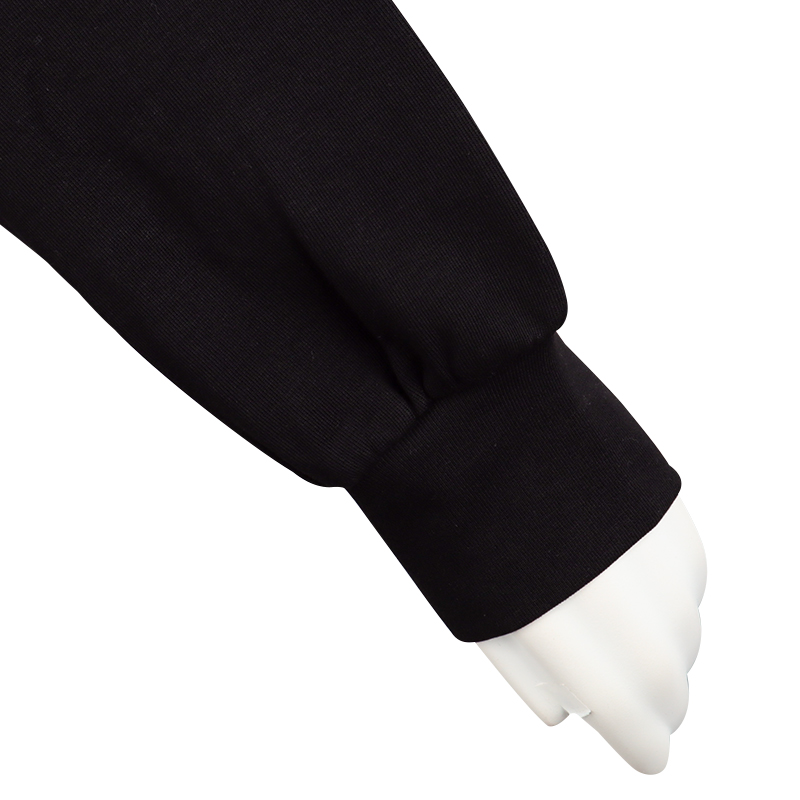 長袖トップス付きカーディガン ブラック ブラック M