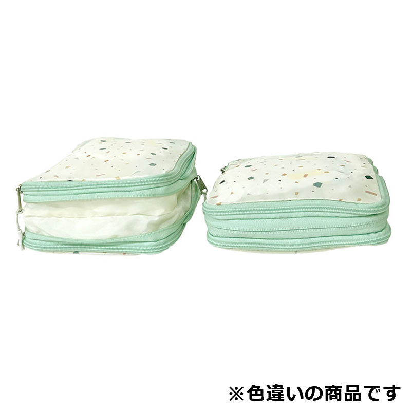 おむつ替え応援 ぎゅっと ちぢまる おむつポーチ ローズピンク ピンク