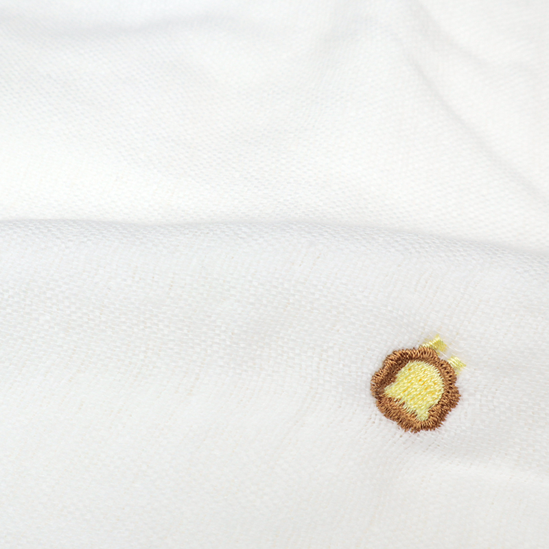 6重ガーゼおくるみ刺繍 アニマル