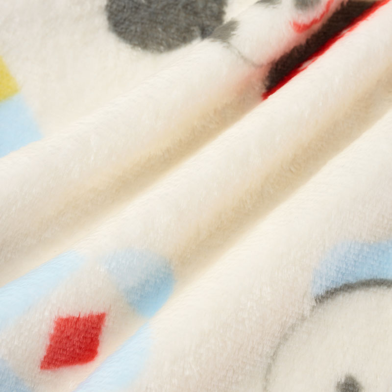 やわらか毛布 ミッキー&フレンズ ベージュ 70×100cm