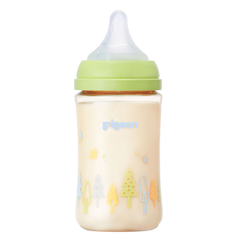 ピジョン　ほ乳器（プラスチック製）フード・キャップなし　赤ちゃん　ベビー　哺乳瓶