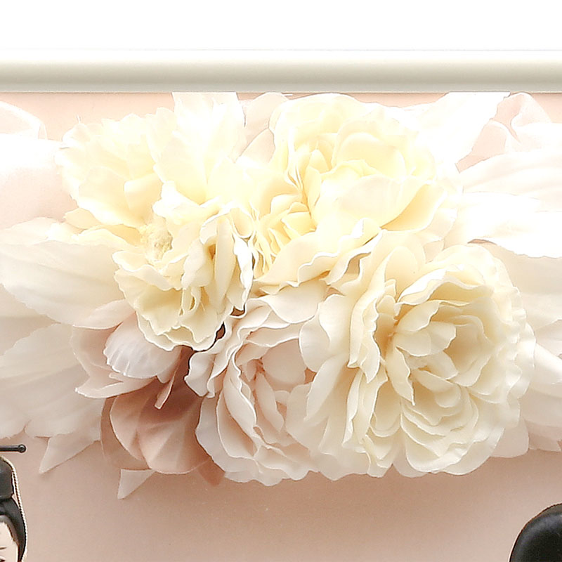 親王ケース飾り「ブランパールベル」 38088M 雛人形 【メーカー直送】 ナチュラル