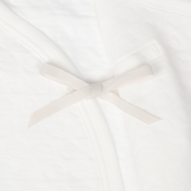 【SALE】あったかキルト 新生児肌着4点セット長袖 イエロー イエロー 50~60cm