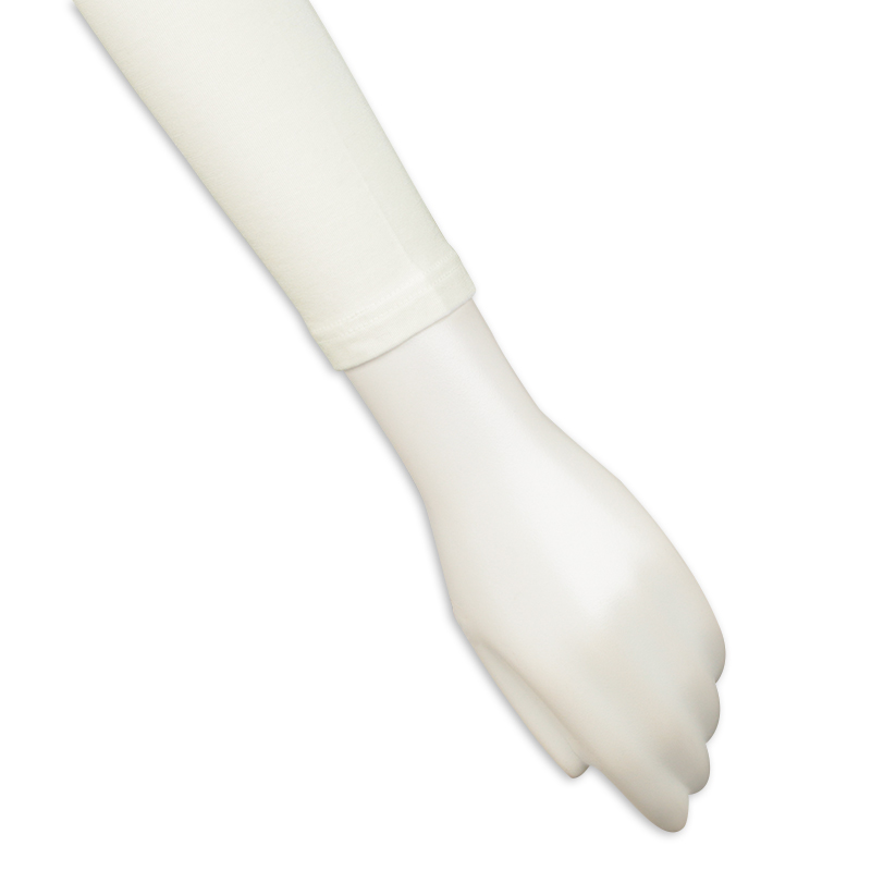 おへやであったか 8分袖シャツ オフホワイト オフホワイト M