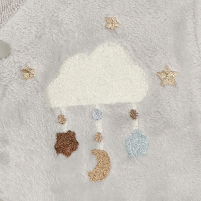 やわらか2WAYスリーパー グレー グレー 70~80cm