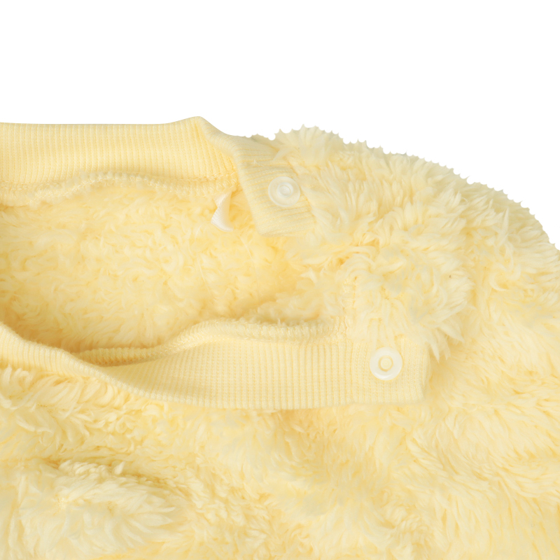 アニマルロンパース+レギンスセット イエロー イエロー 70cm