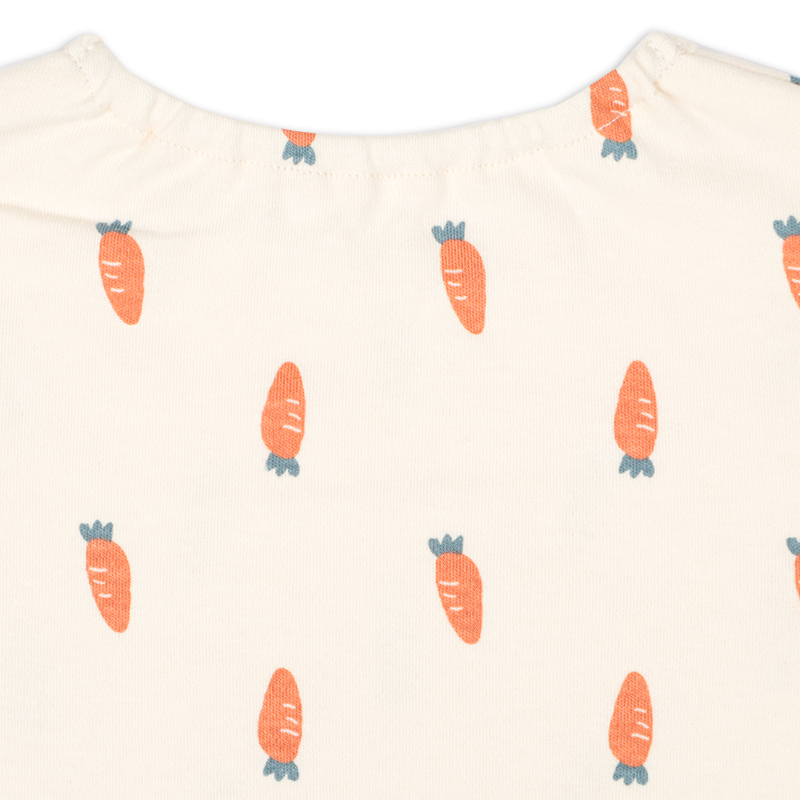 オーバーオール+Tシャツセット アニマル うま ブラウン 70cm