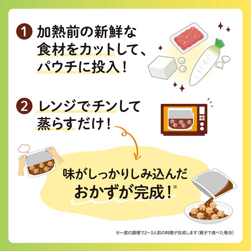 レンジでおうちごはん 大根のそぼろ煮