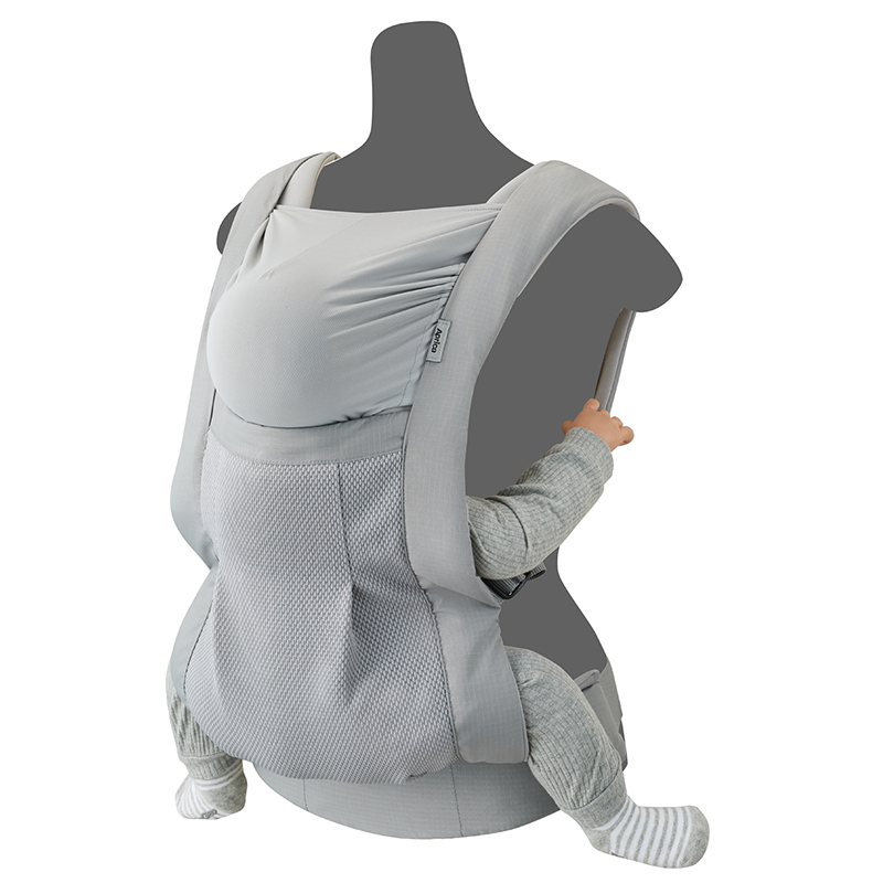【10/30発売】ポルティ シルバーグレー 抱っこ紐 入荷案内受付中 グレー