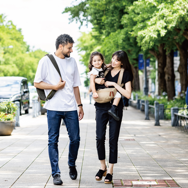 【リニューアル】N/ORN Mani(ノルンマーニ) ヌードベージュ 抱っこ紐 ベージュ