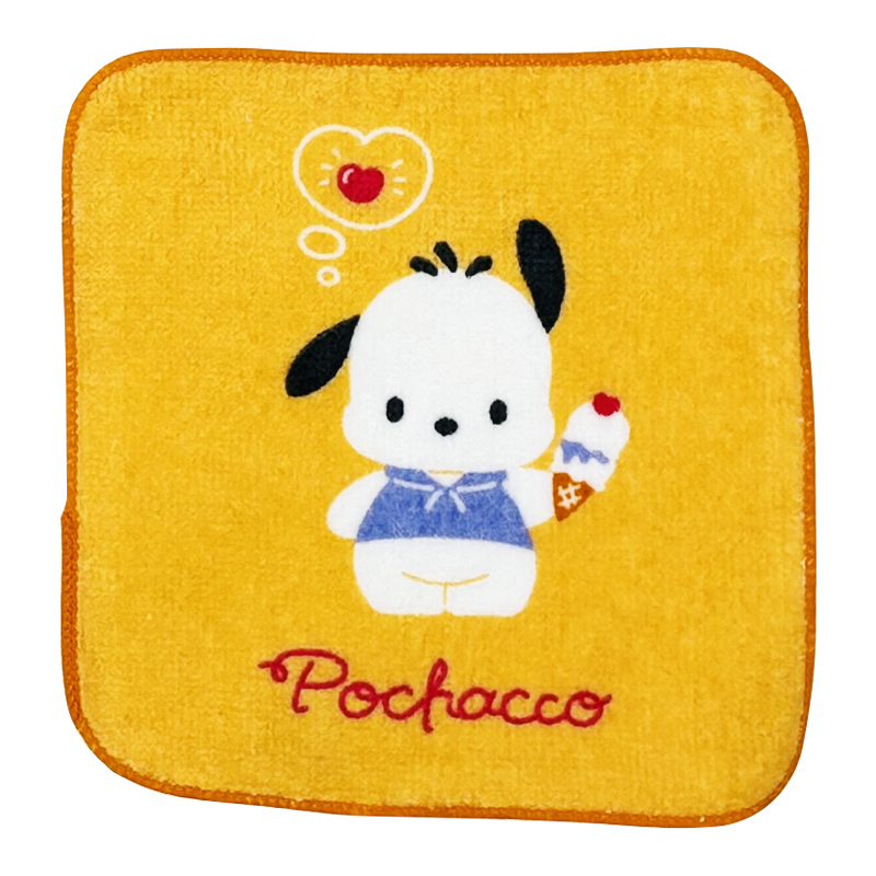 プチタオル5P26 サンリオ シンプルタイムALL 16x16cm