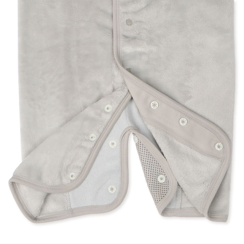 やわらか2WAYスリーパー グレー グレー 70~80cm