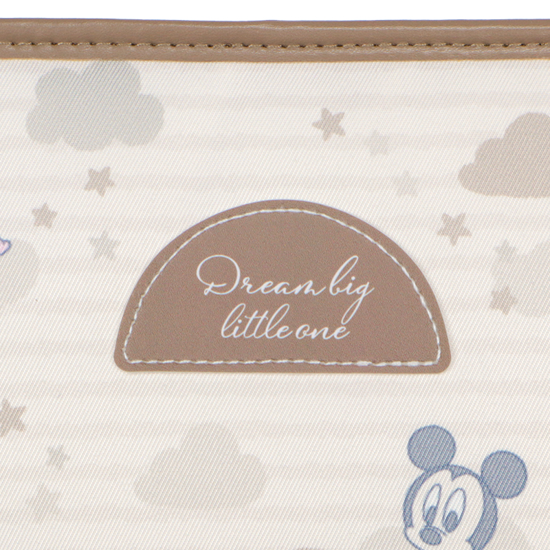 母子手帳ケース ミッキー ベージュ ベージュ