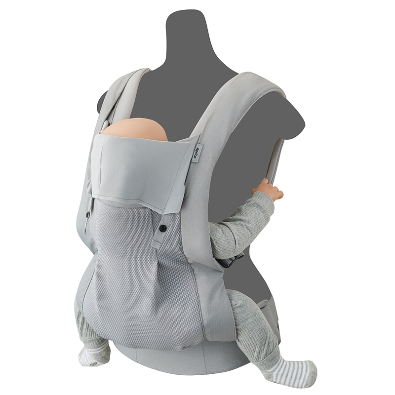 【10/30発売】ポルティ シルバーグレー 抱っこ紐 入荷案内受付中 グレー