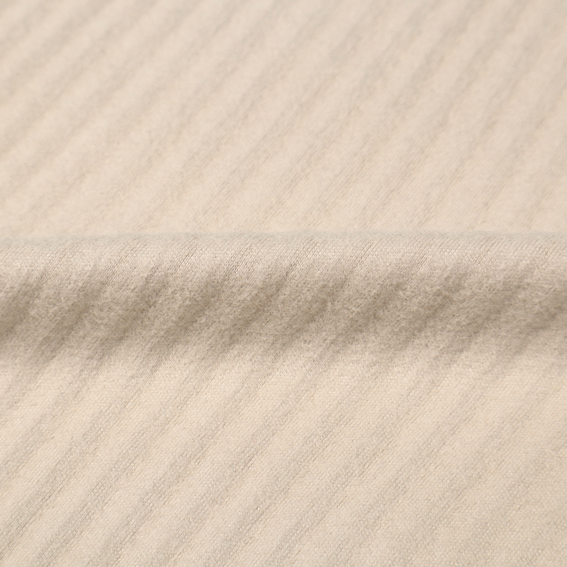 セルフチョキチョキプリーツパンツ なめらか アイボリー アイボリー M