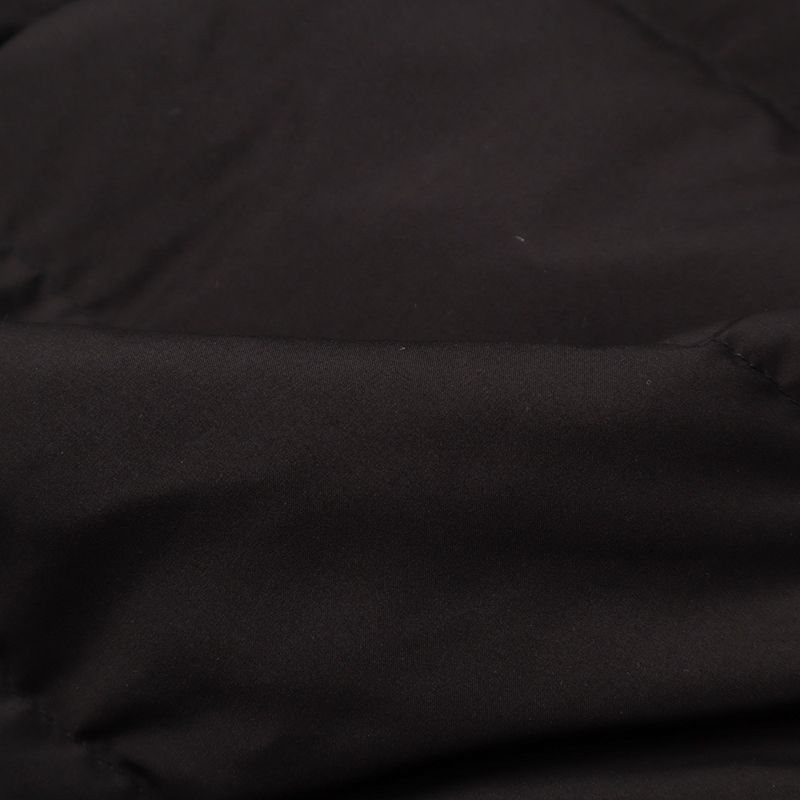 便利ポケット付き撥水ダウンコートケープセット ブラック ブラック M~L