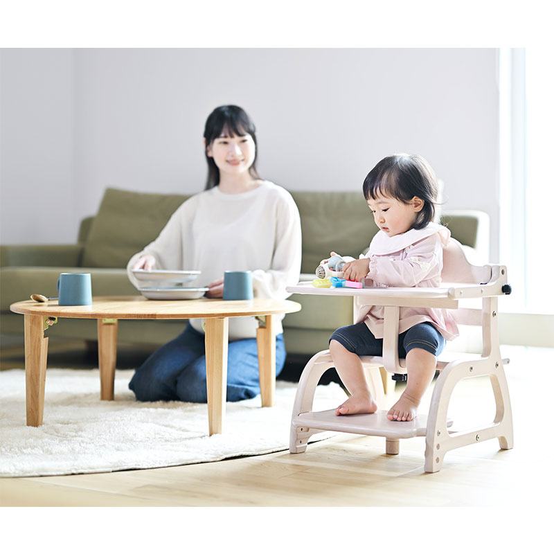 すくすくローチェア3 ホワイトウォッシュ オフホワイト