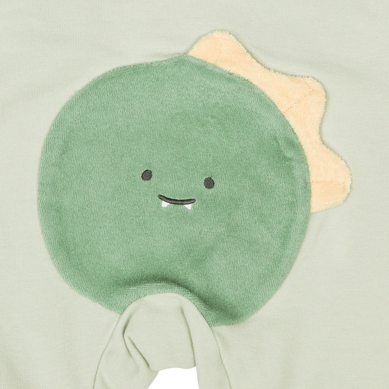 はいはい応援 長袖プレオール おしりモチーフパイル グリーン グリーン 60cm