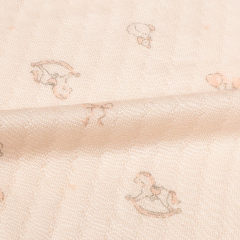 長袖ドレスオール ふんわり あったか ピンク ピンク 50~70cm