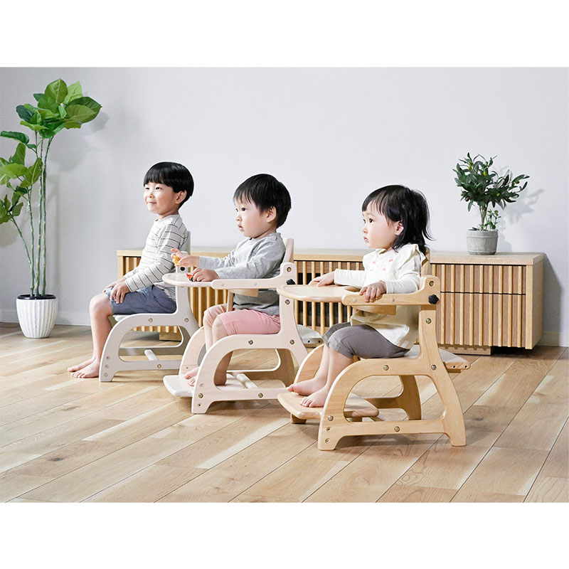 すくすくローチェア3 グレー グレー