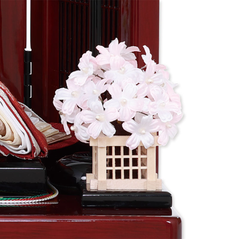 親王飾り「三曲枝桜黄櫨染」 33594F 雛人形 【メーカー直送】 その他