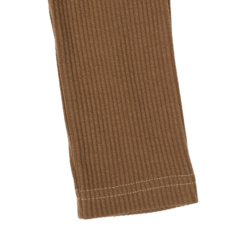 アニマルロンパース+レギンスセット ブラウン ブラウン 70cm