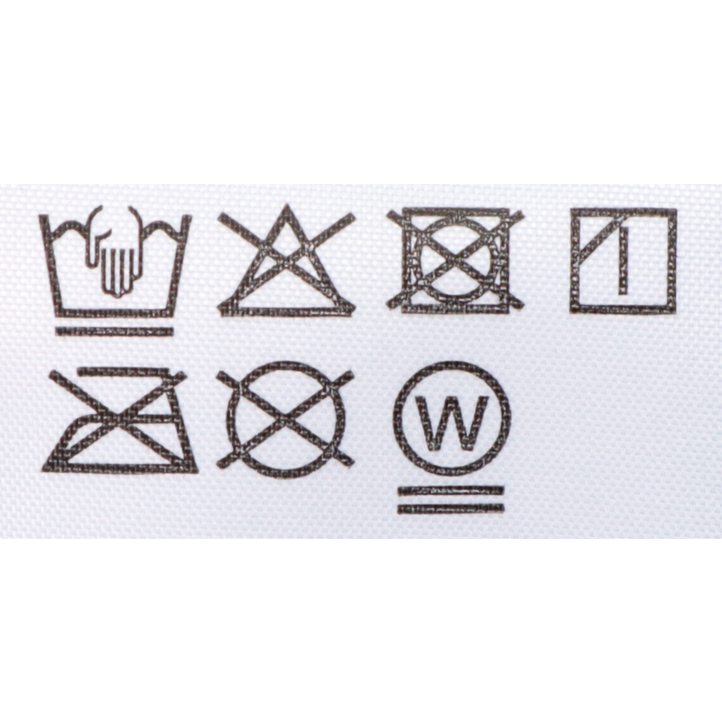 フロッキードット柄ストレートパンツ ブラック ブラック M