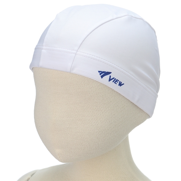 [49～53cm]2ウェイ スイミングキャップ　ホワイト ホワイト 49~53cm