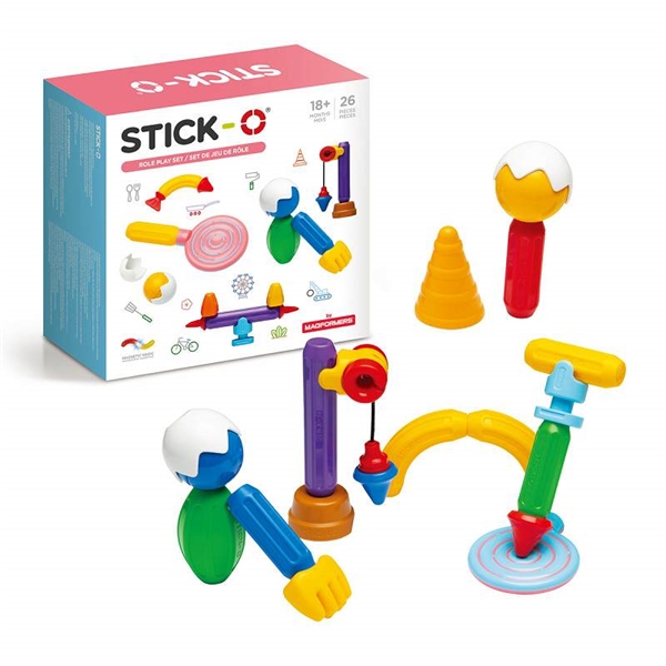 ＜赤ちゃん本舗＞ STICK-O(スティック・オー) ロールプレイセット26 おもちゃ・遊具・乗用玩具・三輪車 ブロック・パズル・おえかき