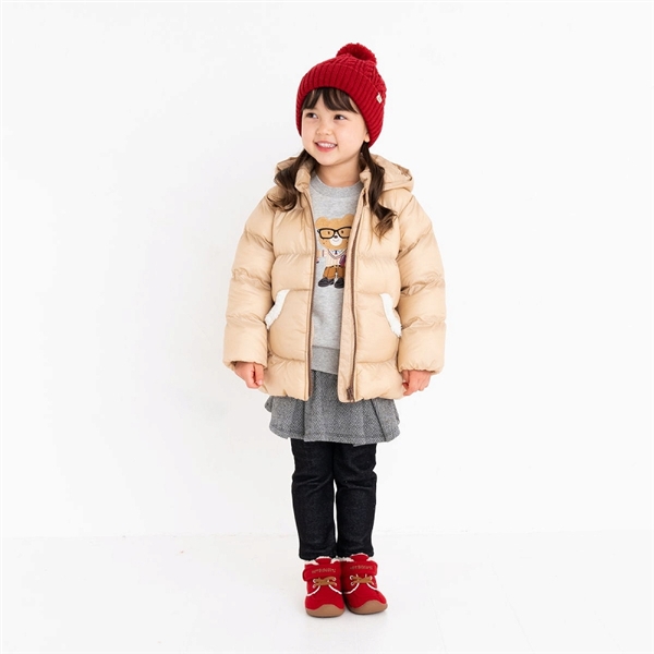 【SALE】「ユニセックス」ジャンパー　ベージュ ベージュ 80cm