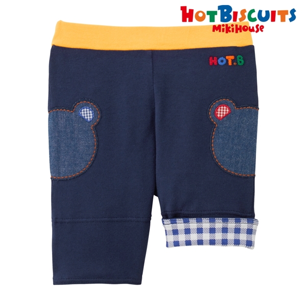 【SALE】[キッズ] ハーフパンツ ネイビー[ミキハウス　ホットビスケッツ] ネイビー 100cm