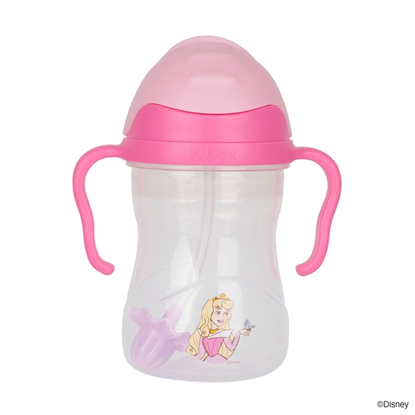 [240ml]b.box(ビーボックス)  シッピーカップ オーロラ姫 ピンク 240ml