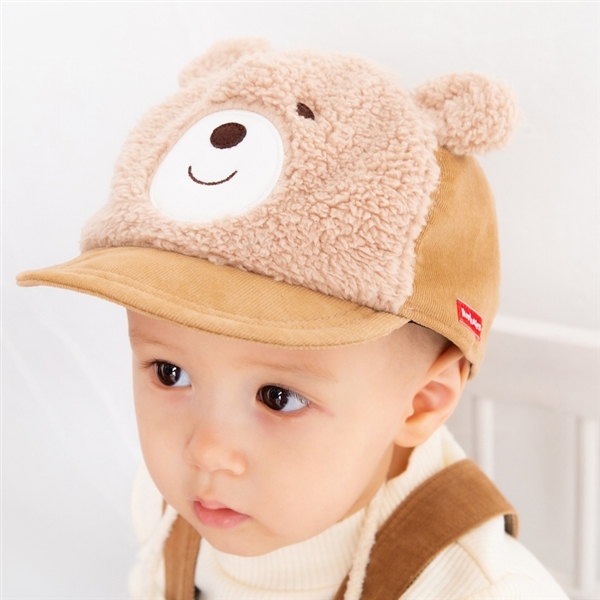 【SALE】キャップ　ベージュ　[ミキハウス　ホットビスケッツ] ベージュ 44~46cm