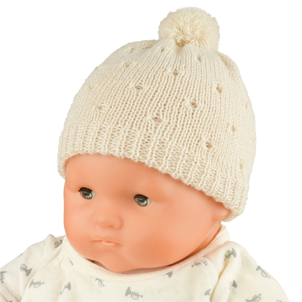 ＜赤ちゃん本舗＞ [400Pプレゼント][36〜40cm]ニット帽子 やわらかニット ベージュ シューズ・ファッション小物 帽子・バッグ・ファッション小物 新生児・乳児帽子