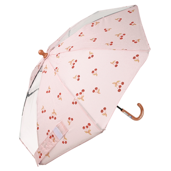 ＜赤ちゃん本舗＞ [35・40・45cm]傘 さくらんぼ ピンク シューズ・ファッション小物 レイングッズ画像