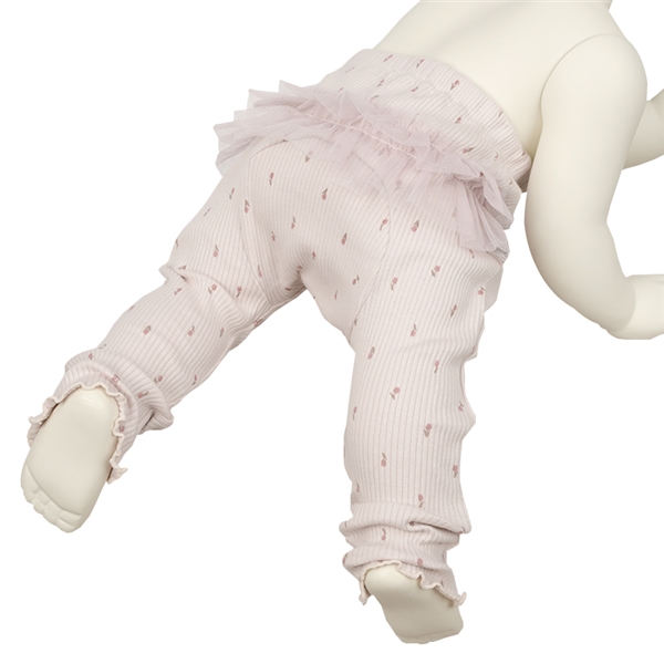  新生児 おしりフリルパンツ ベージュ 乳児服・ベビー服・子ども服・お外着 新生児服・乳児服（50〜80cm） 乳児ボトムス
