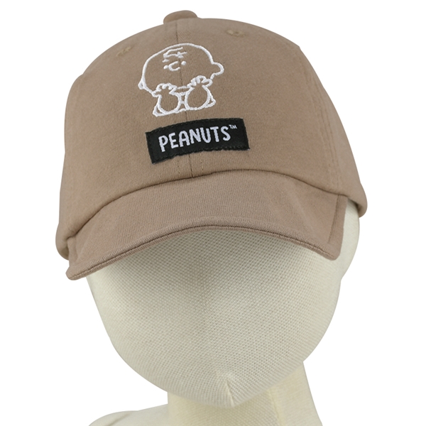 ＜赤ちゃん本舗＞ [48〜50cm]キャップ スヌーピー ブラウン シューズ・ファッション小物 帽子・バッグ・ファッション小物 ベビー帽子
