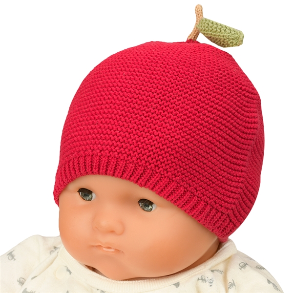 ＜赤ちゃん本舗＞ [400Pプレゼント][36〜40・40〜42・42~44cm]ニット帽 フルーツ レッド シューズ・ファッション小物 帽子・バッグ・ファッション小物 新生児・乳児帽子