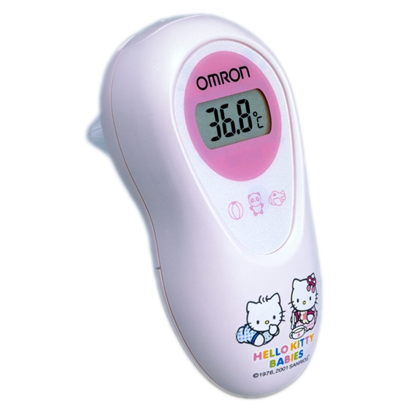  ベビー 耳式体温計 MC-581 ハローキティ 育児用品 ベビーケア・洗濯・お風呂用品 体温計・鼻吸い器