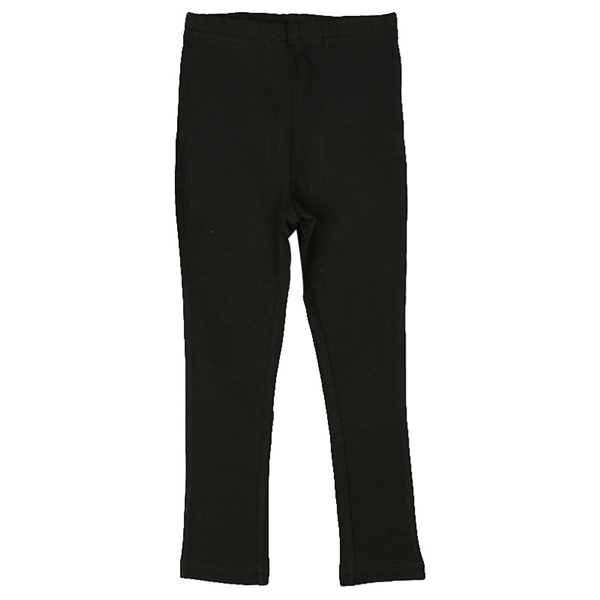 [キッズ]１０分丈　レギンス　ブラック ブラック 120cm