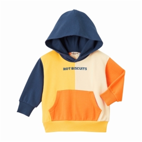 【SALE】｢ユニセックス｣　パーカー オレンジ 120cm