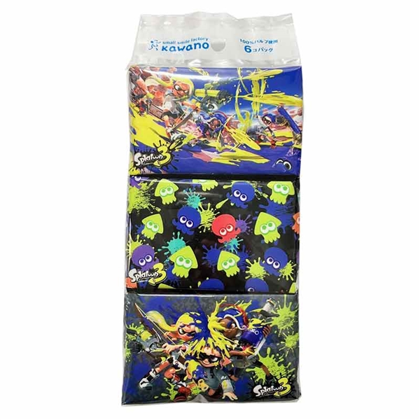 6P ティッシュ スプラトゥーン3